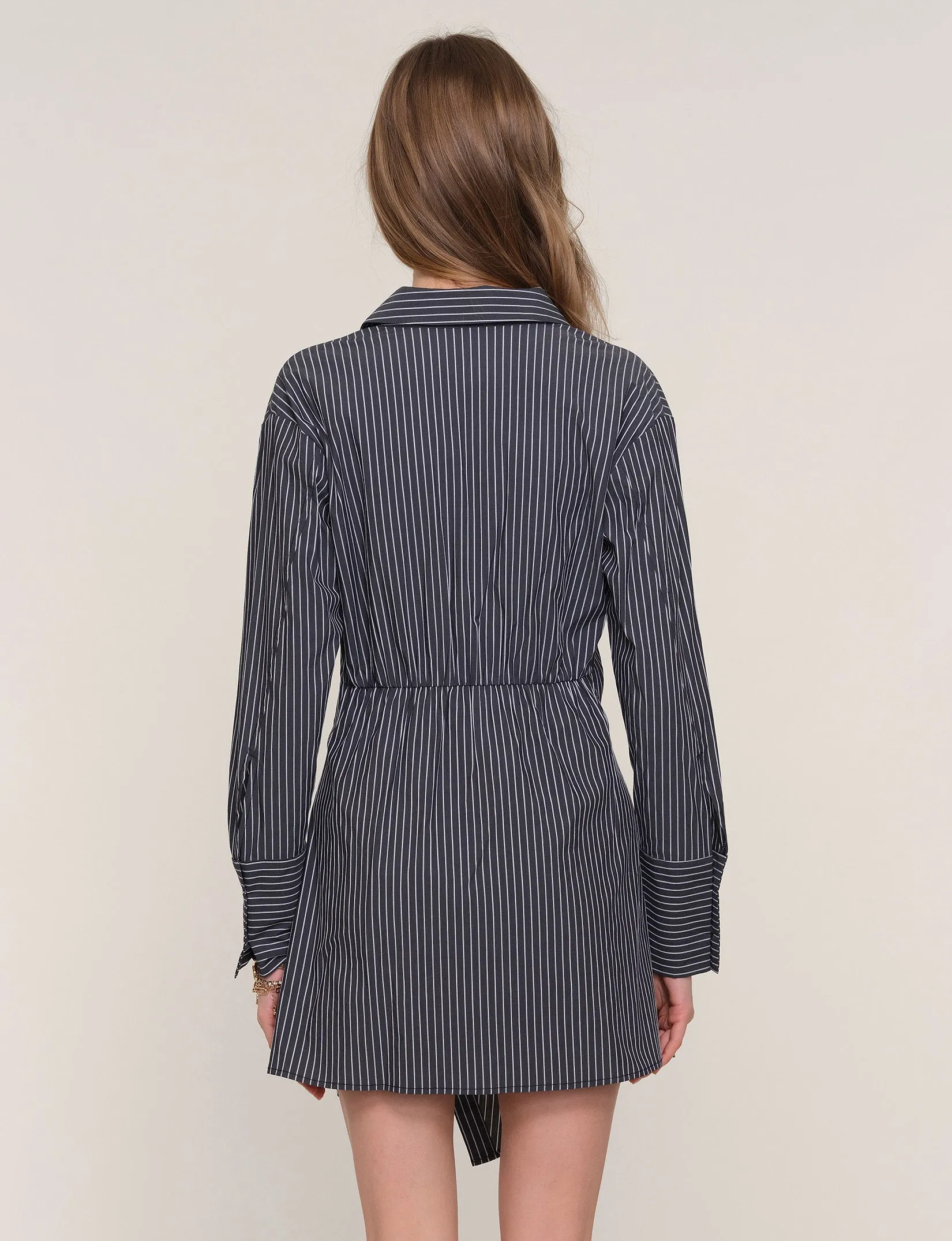 Boat-Neck philos dress