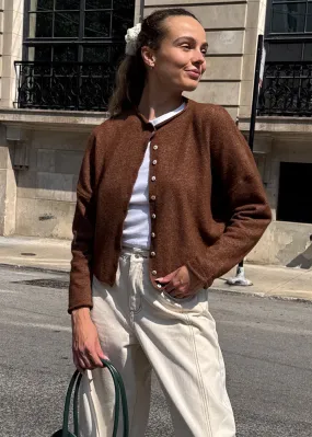 Piper Cardigan - Brown Cozy Style All Day Softness