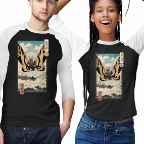 Ultimate Fit Layered Style Ancient Moth Ukiyo-E