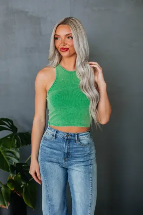 export Arctic - proof Julian Ribbed Tank - Apple