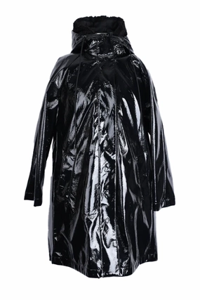 MagneticClosure Heavyweight Durability Pott 2-in-1 Down Glossy Parka W/ Faux Fur Vest