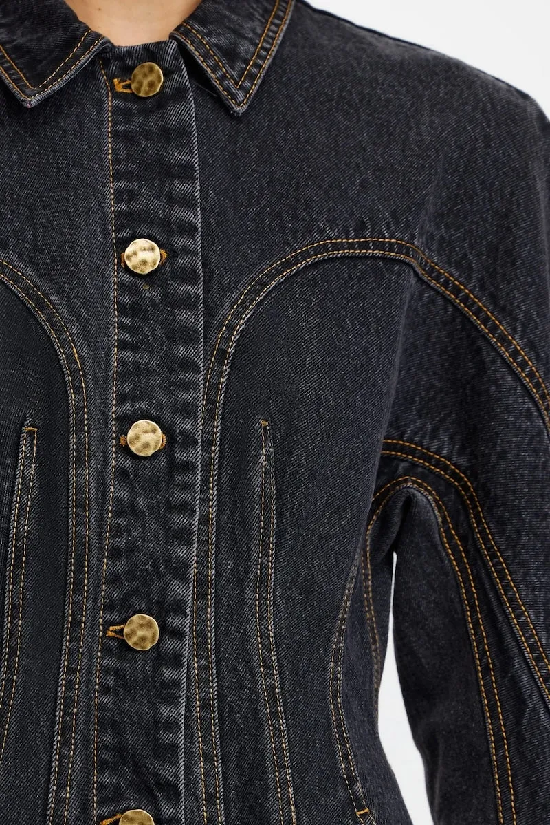 POULTON MINI DRESS Clean Finish Flattering Fit for All