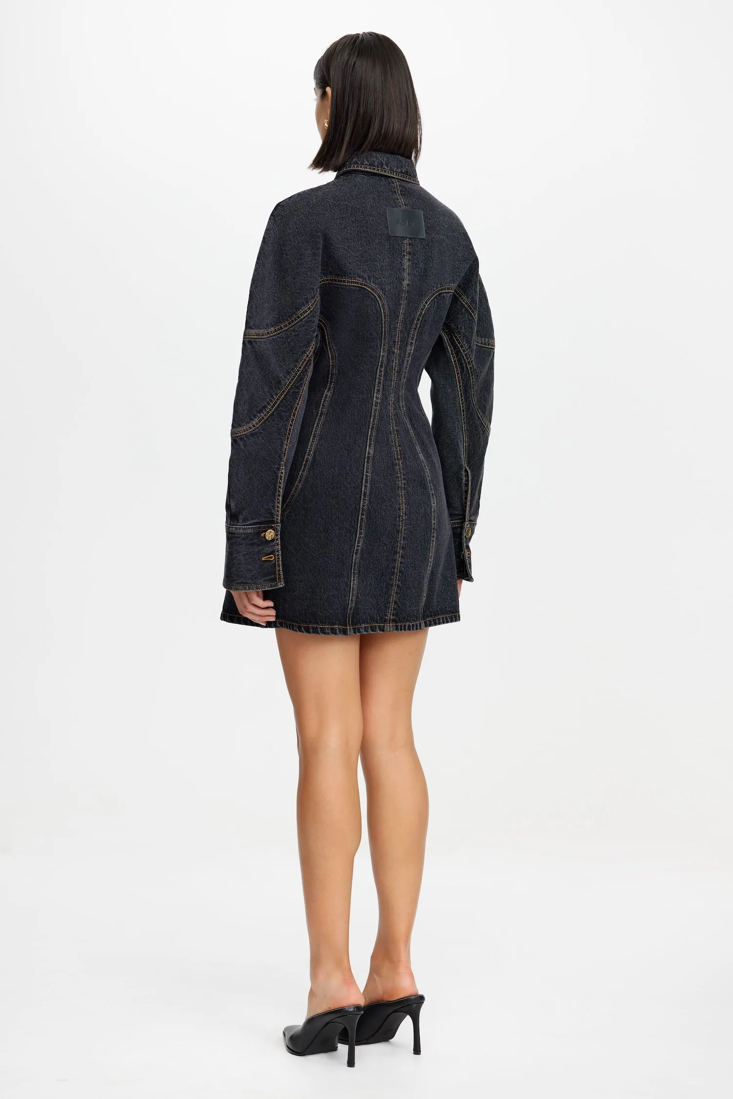 Match Quick Versatile dress for layering POULTON MINI DRESS