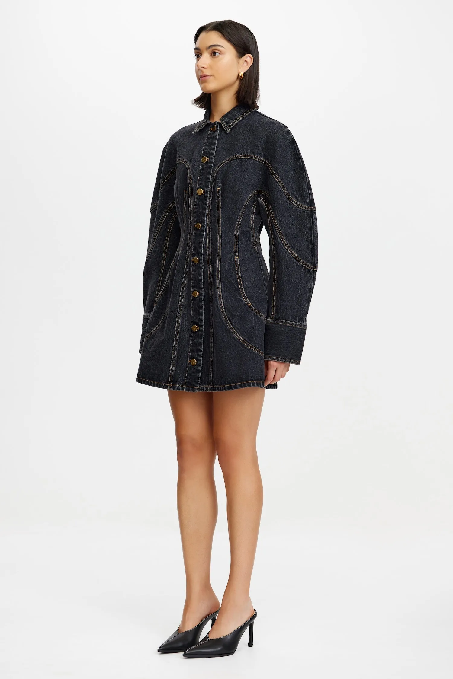 POULTON MINI DRESS Fall Outfit Flare Breeze