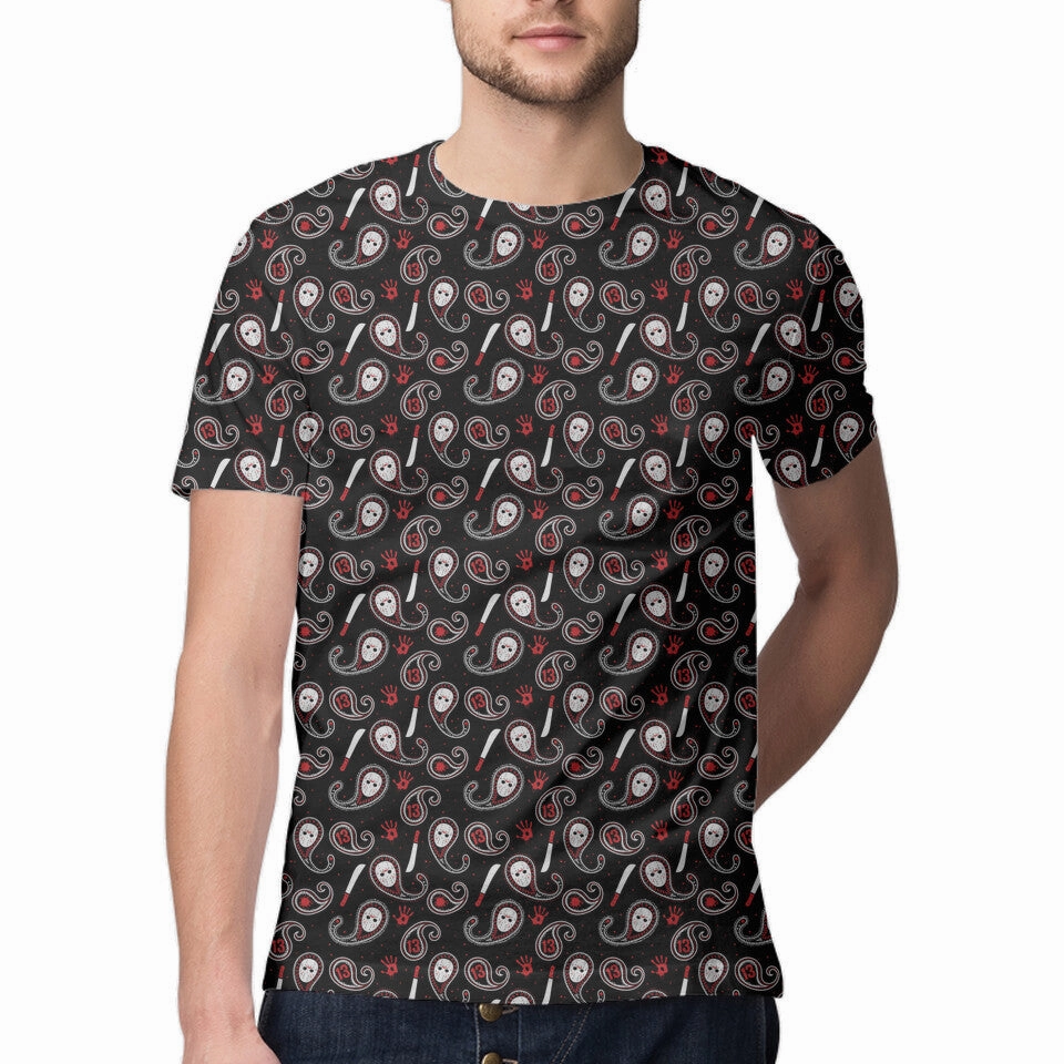 Friday The 13th Paisley Breathable Wear Fit Chic and Soft