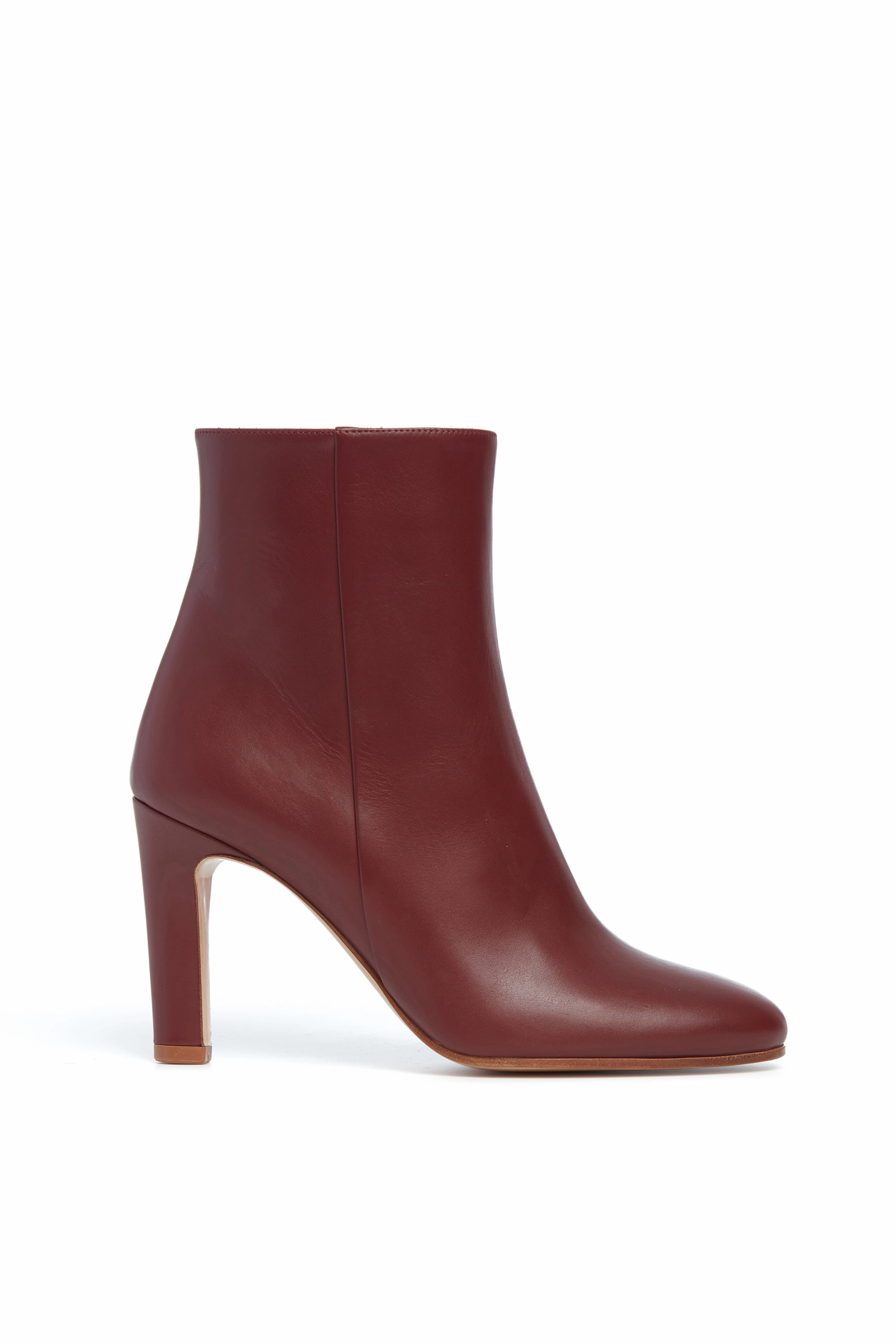 Reliable Grip Lila Ankle Boot in Windsor Wine Leather