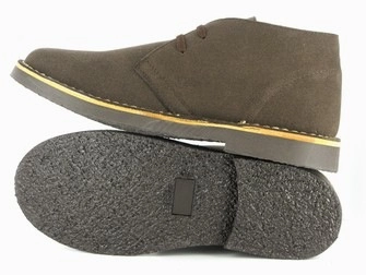 Bush Boot Brown from Vegetarian Shoes Ergonomic Footbed Sturdy Construction