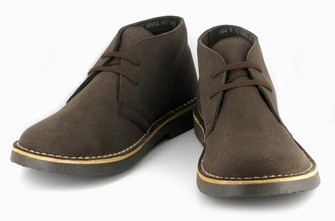 Bush Boot Brown from Vegetarian Shoes Feather Light Night Travel