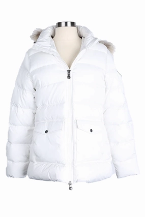 Layer Piece Puffer Jacket W/ Fur Hood