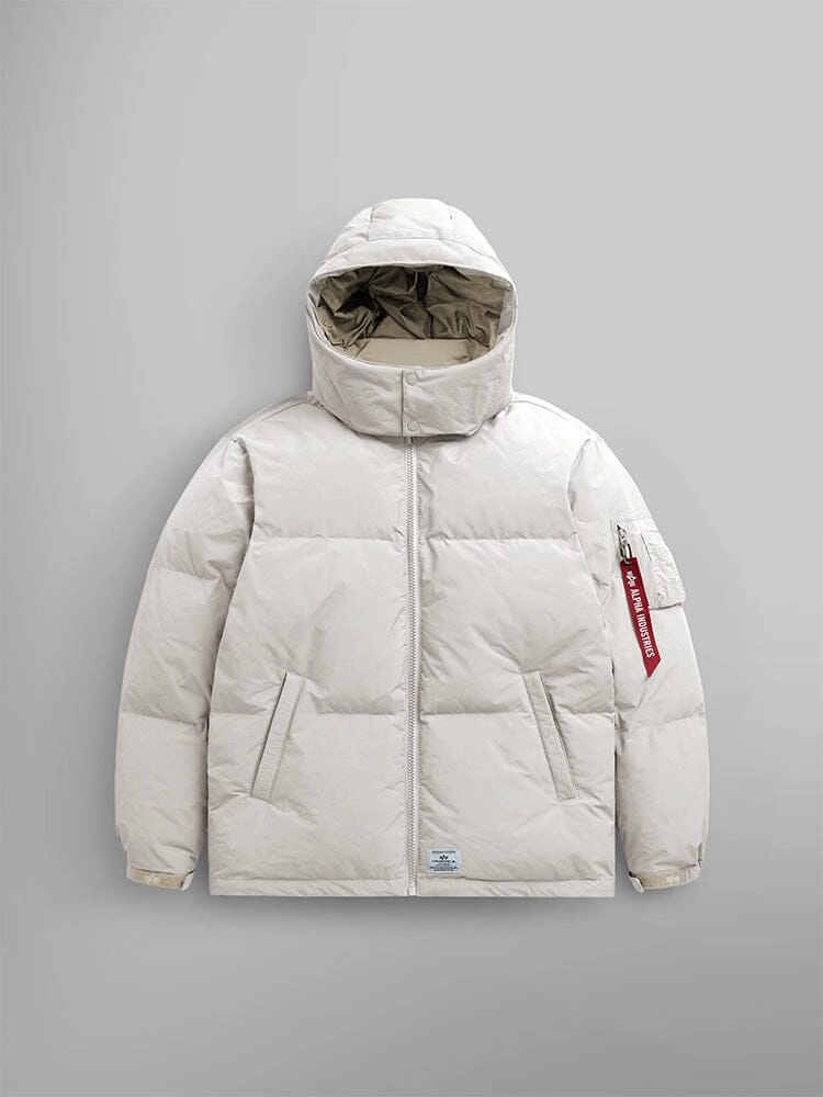 PUFFER PARKA LIMESTONE (LIMESTONE) Packable Feature