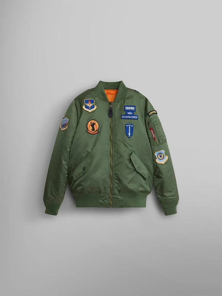BondedZipperGuards MA-1 SQUADRON BOMBER JACKET Y