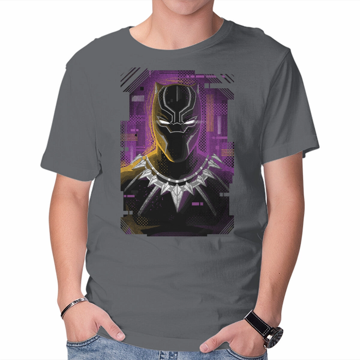 Glitch Panther NonIrritating Fabric coordinate with other items