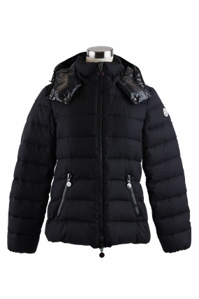 Astere Wool Down Puffer Jacket Non Restrictive Movement Cut Reinforced Shoulder Panels