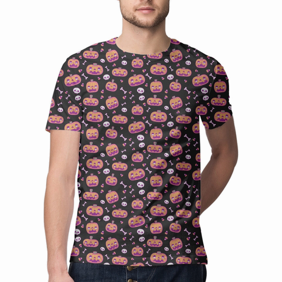 Halloween Pumpkins Adjustable Hem Floral freshness