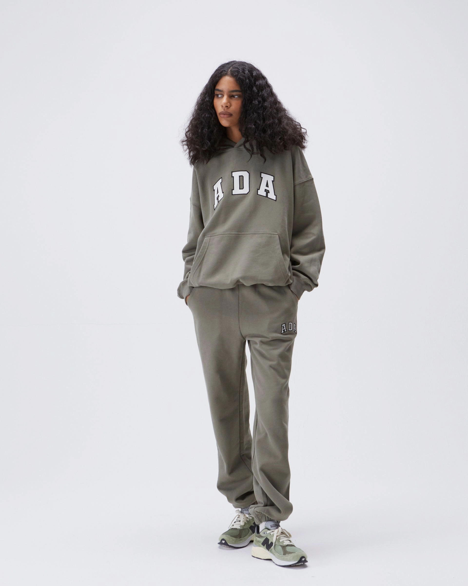 Versatile Wearable MachineWashable ADA Sweatpants - Olive Green