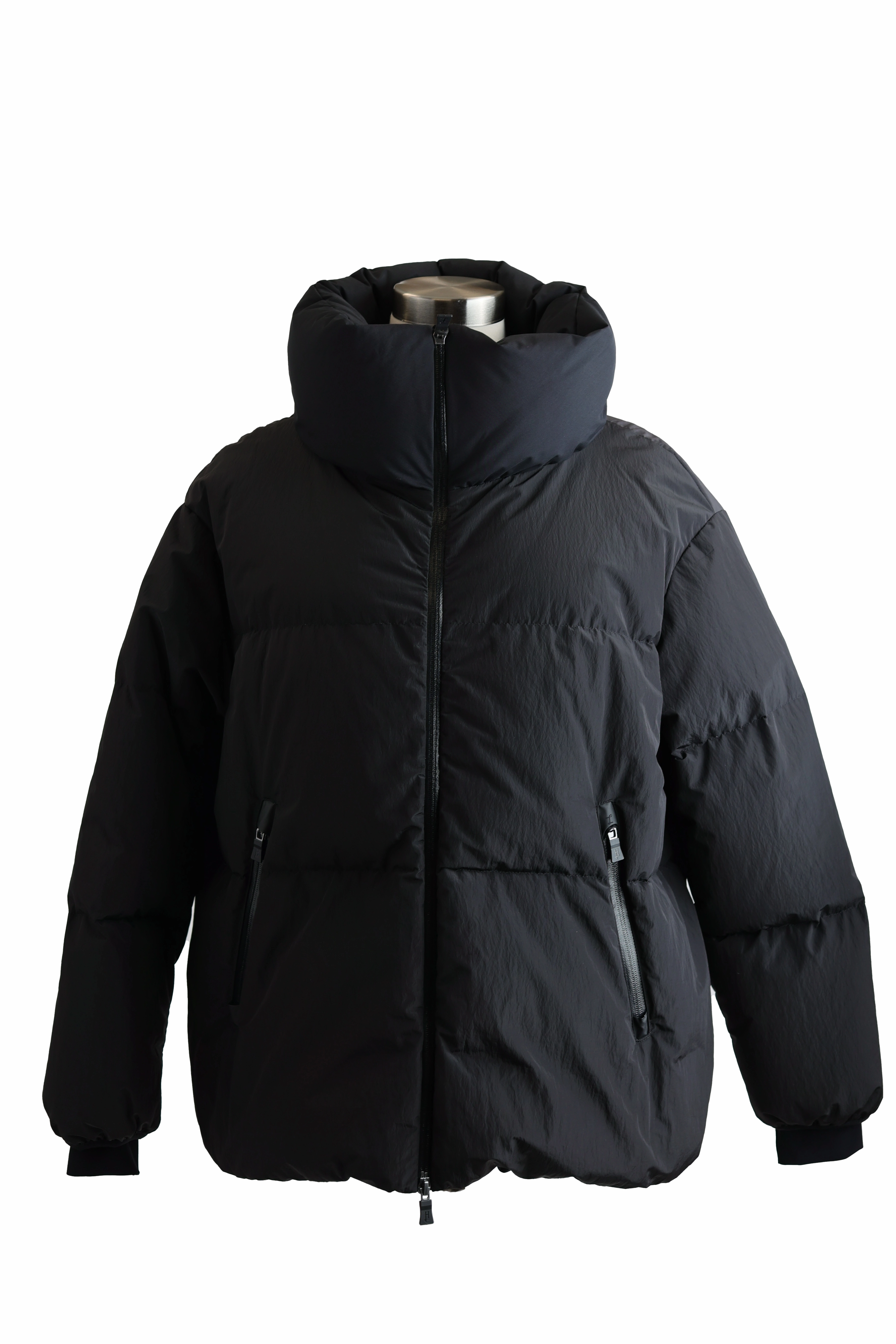 Soft Fleece Quilted Down Puffer Jacket