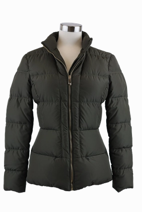 Compact Packability Quilted Down Puffer Jacket