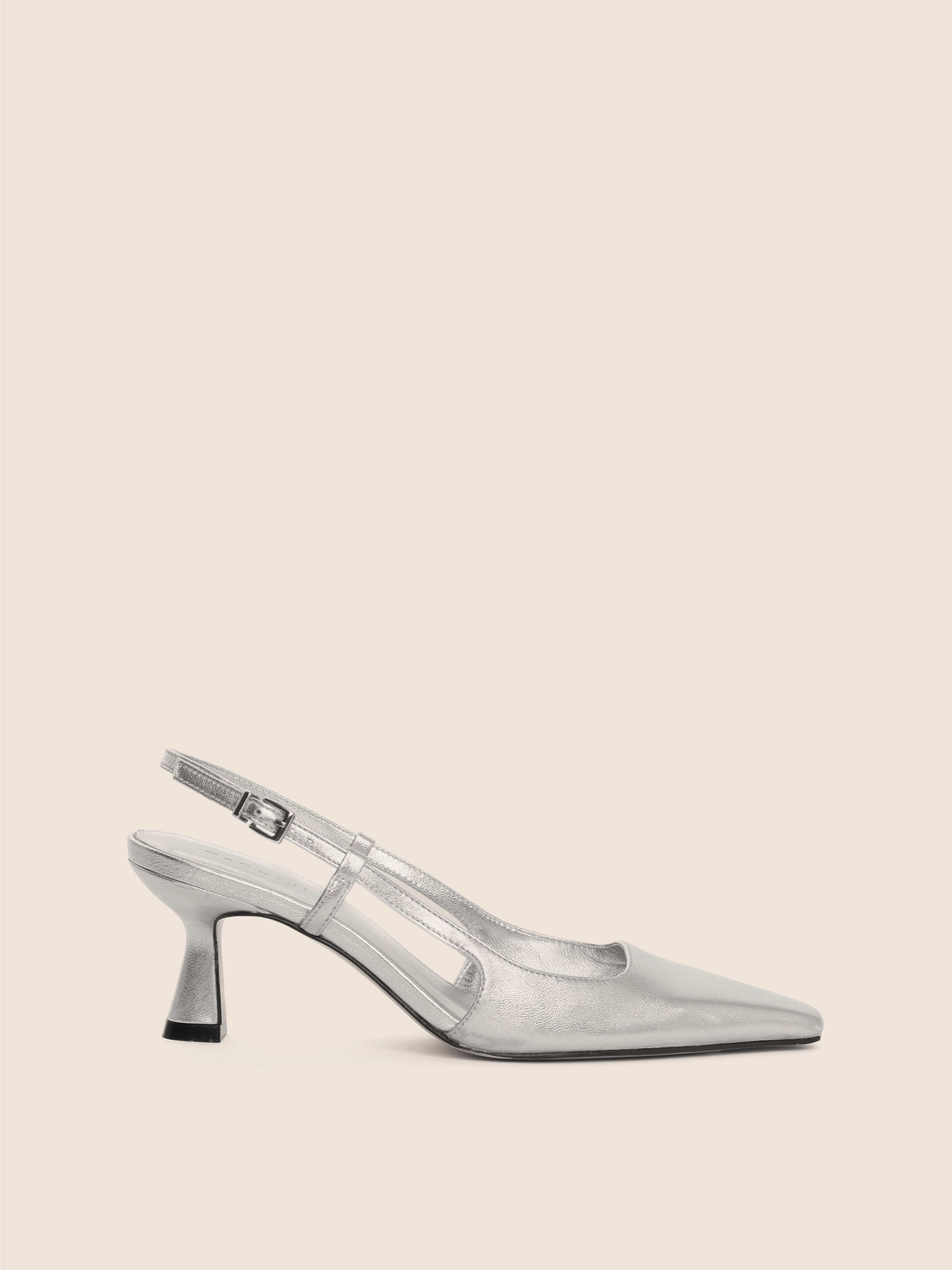 Bahia Silver Pump Weekend Glow Polished Step