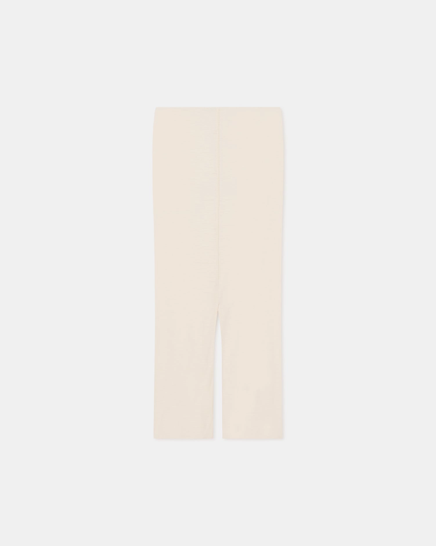 Rafa - Wool Jersey Midi Skirt - Creme Outfit Moodset Cashmere Touch