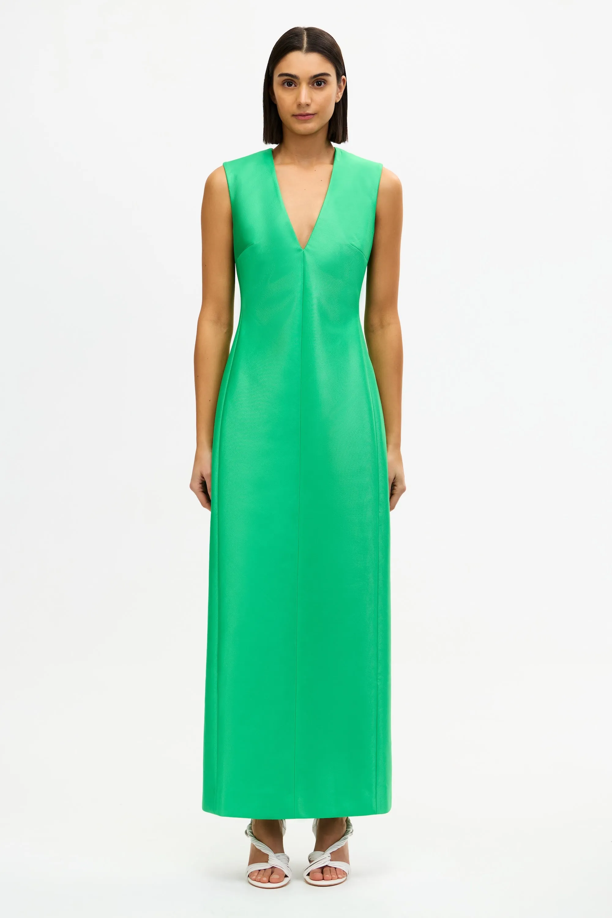 Layered Look Soft Drape RAYNI MAXI DRESS