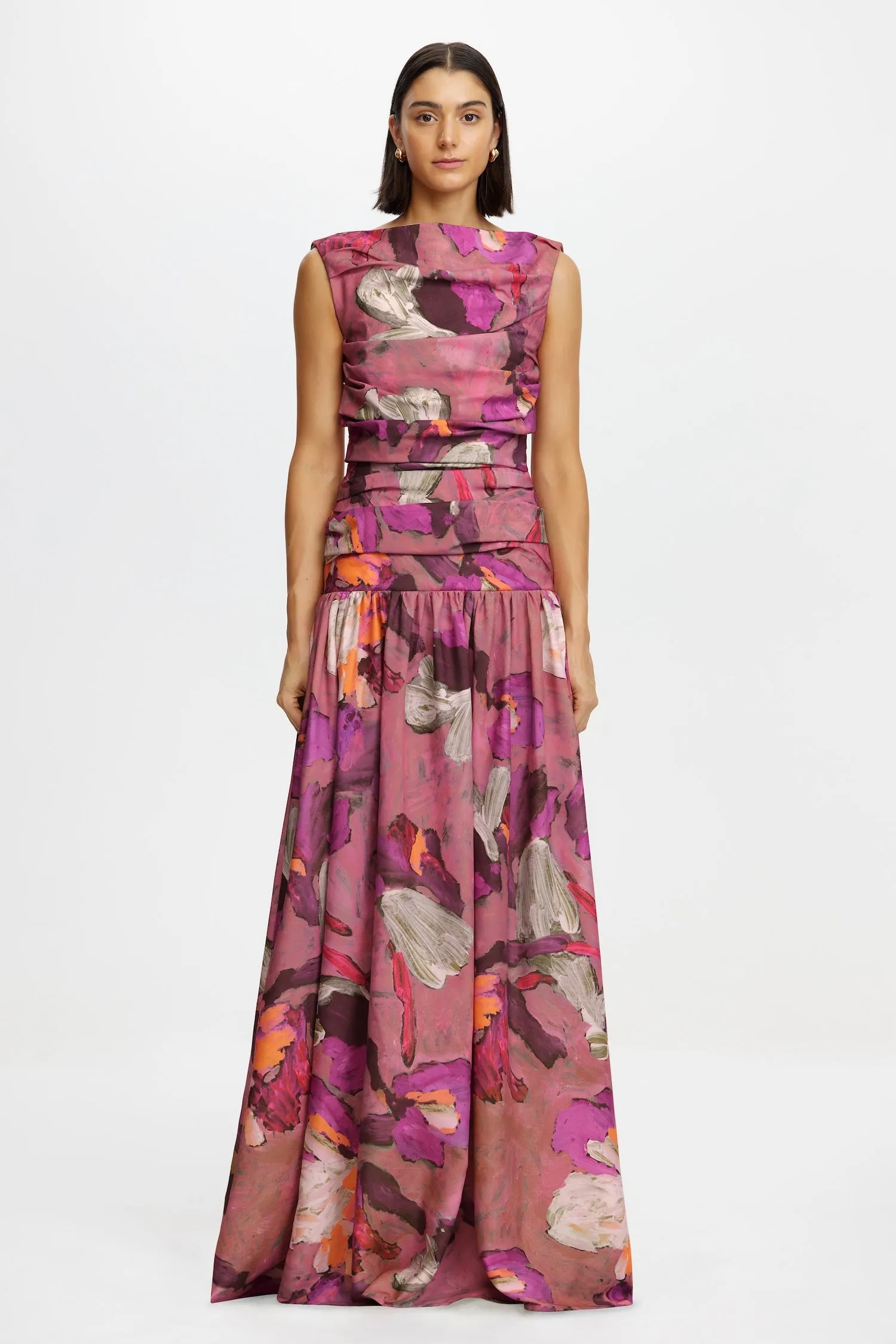 READYHAM MAXI DRESS Cool Motion Body Confidence