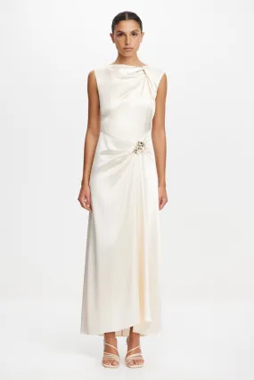 Pocket-Detail REDMAN MAXI DRESS