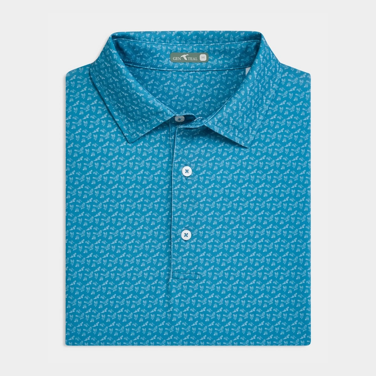 Regal Birds of Prey Printed Performance Polo AntiPilling Technology