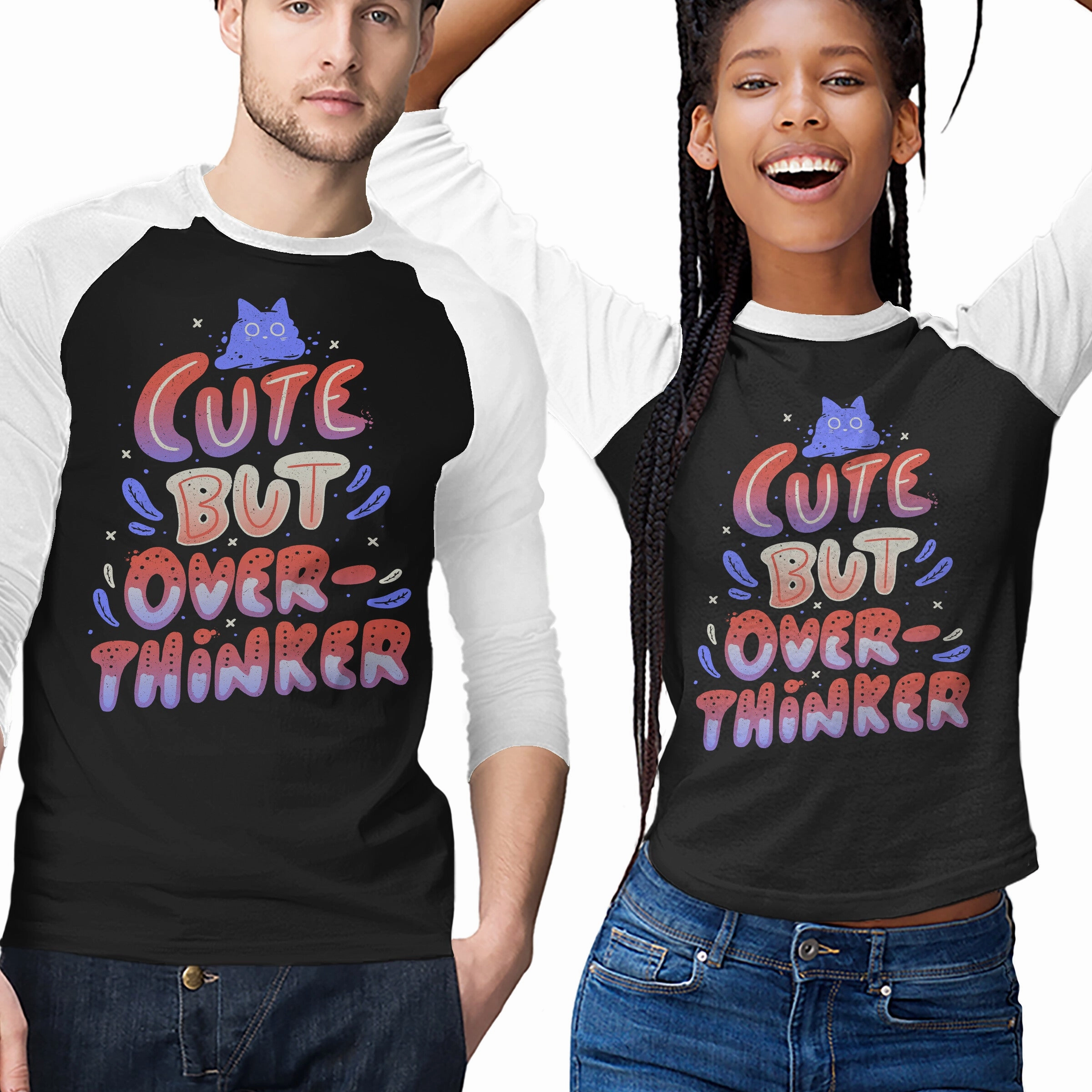 Casual Elegance Soft Wearable Cute But Overthinker