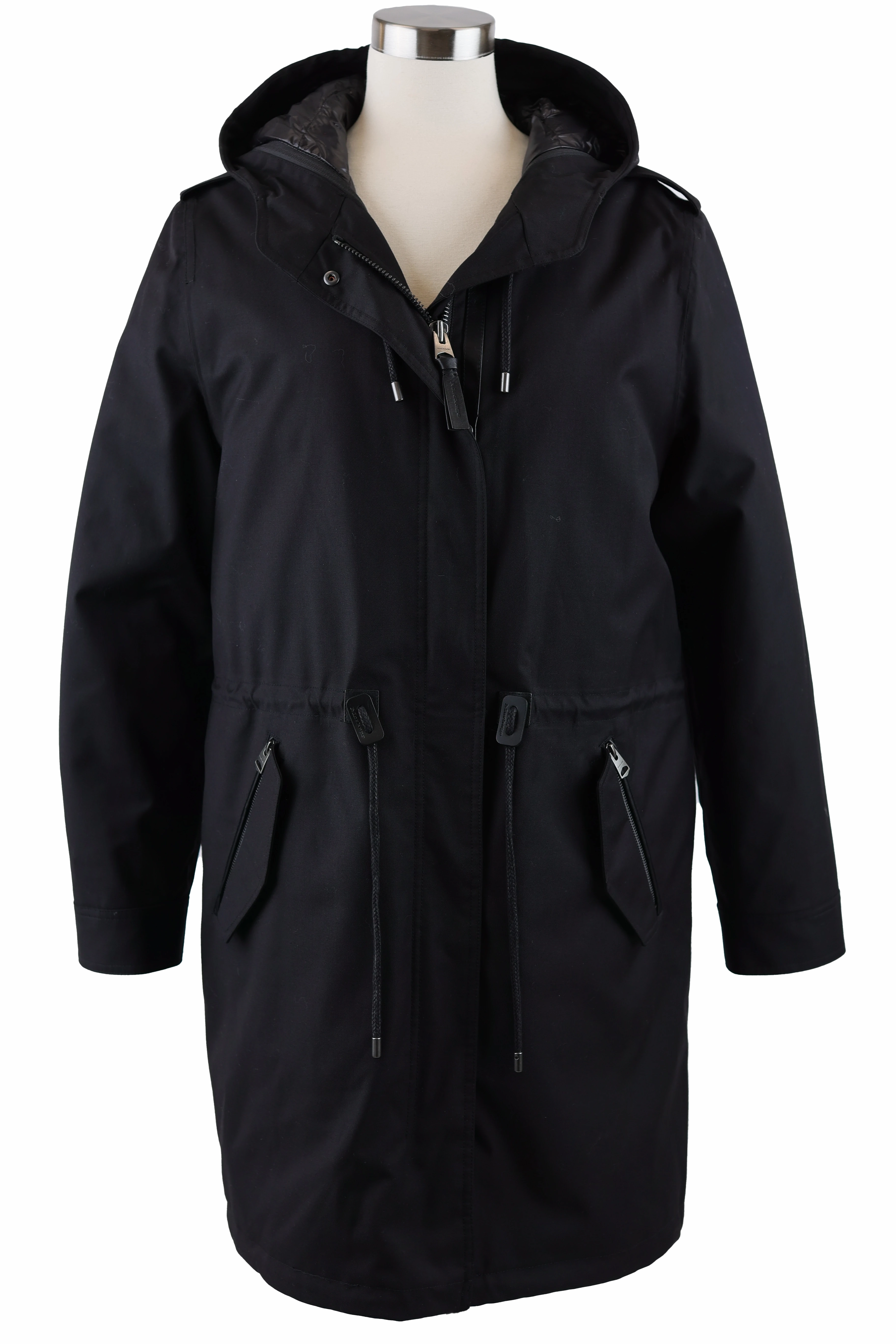 Down Parka W/ Removable Down Lining Kangaroo Pocket