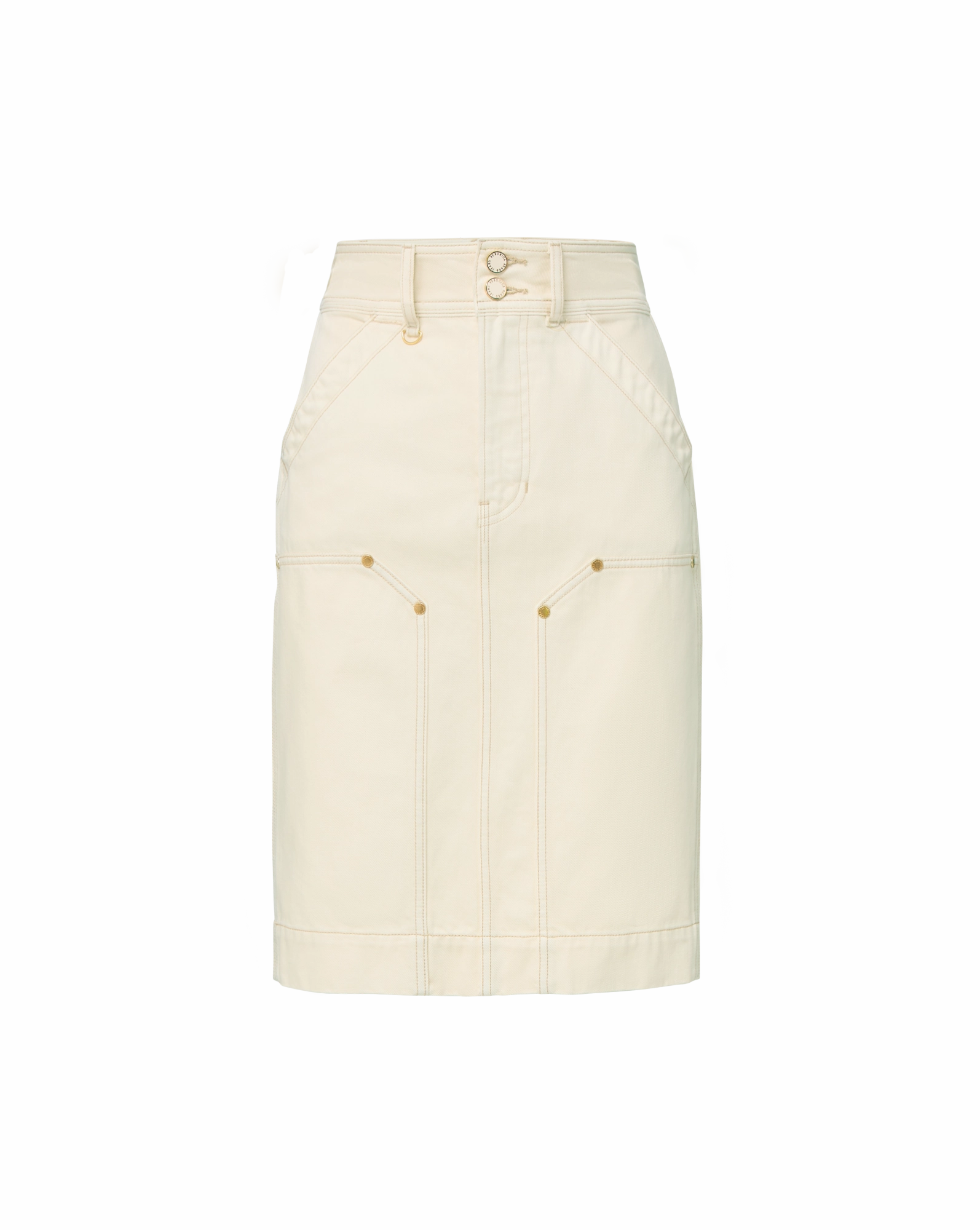 Rian Denim Midi Skirt Always Fits