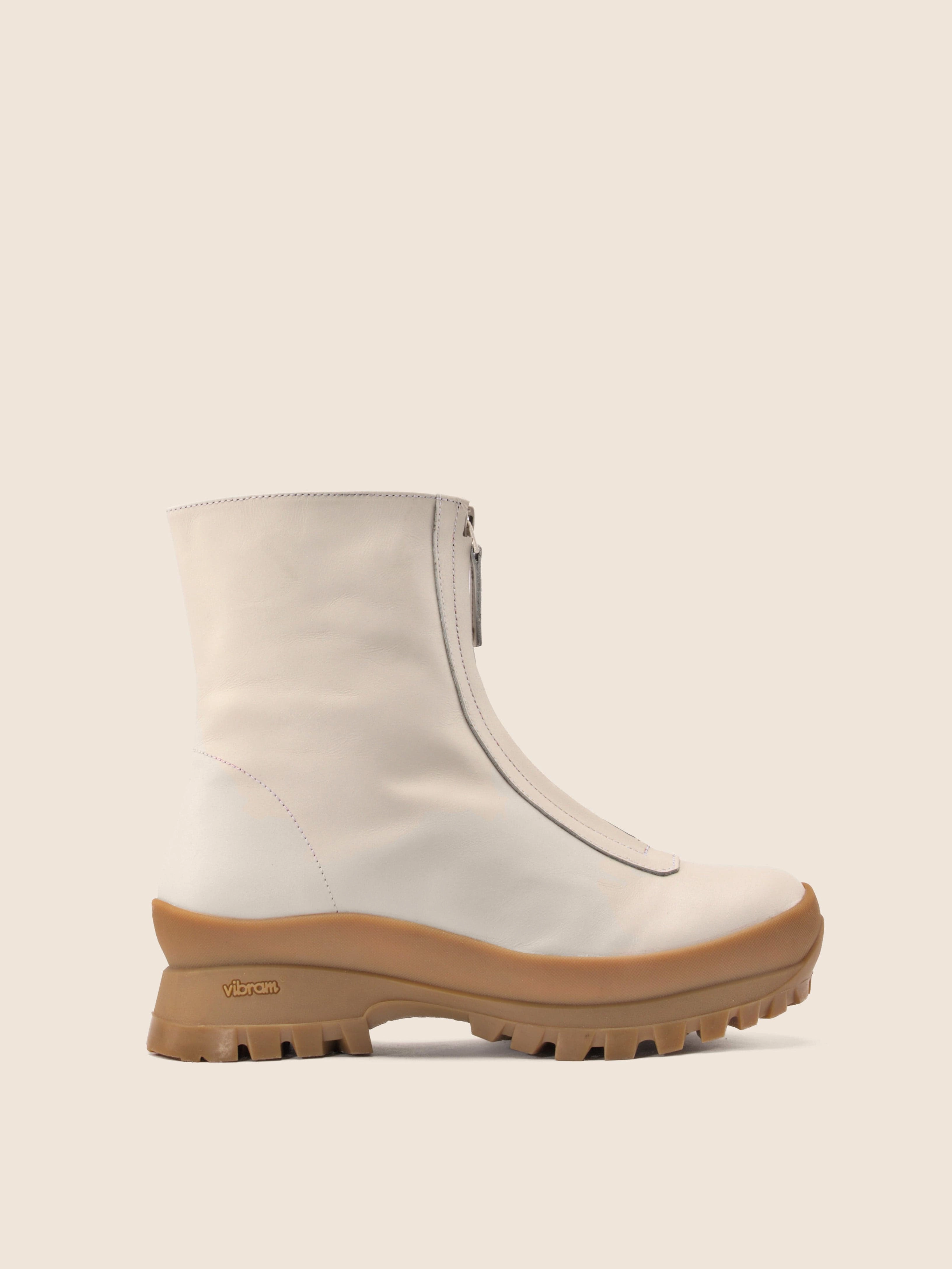 Stylish Appeal Simple Look Estrella Cream Lined Boot