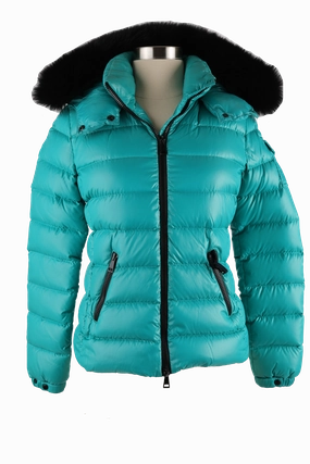 HypoallergenicInnerLayer Day To Night Badyfur Quilted Down Jacket w/ Fur Hood