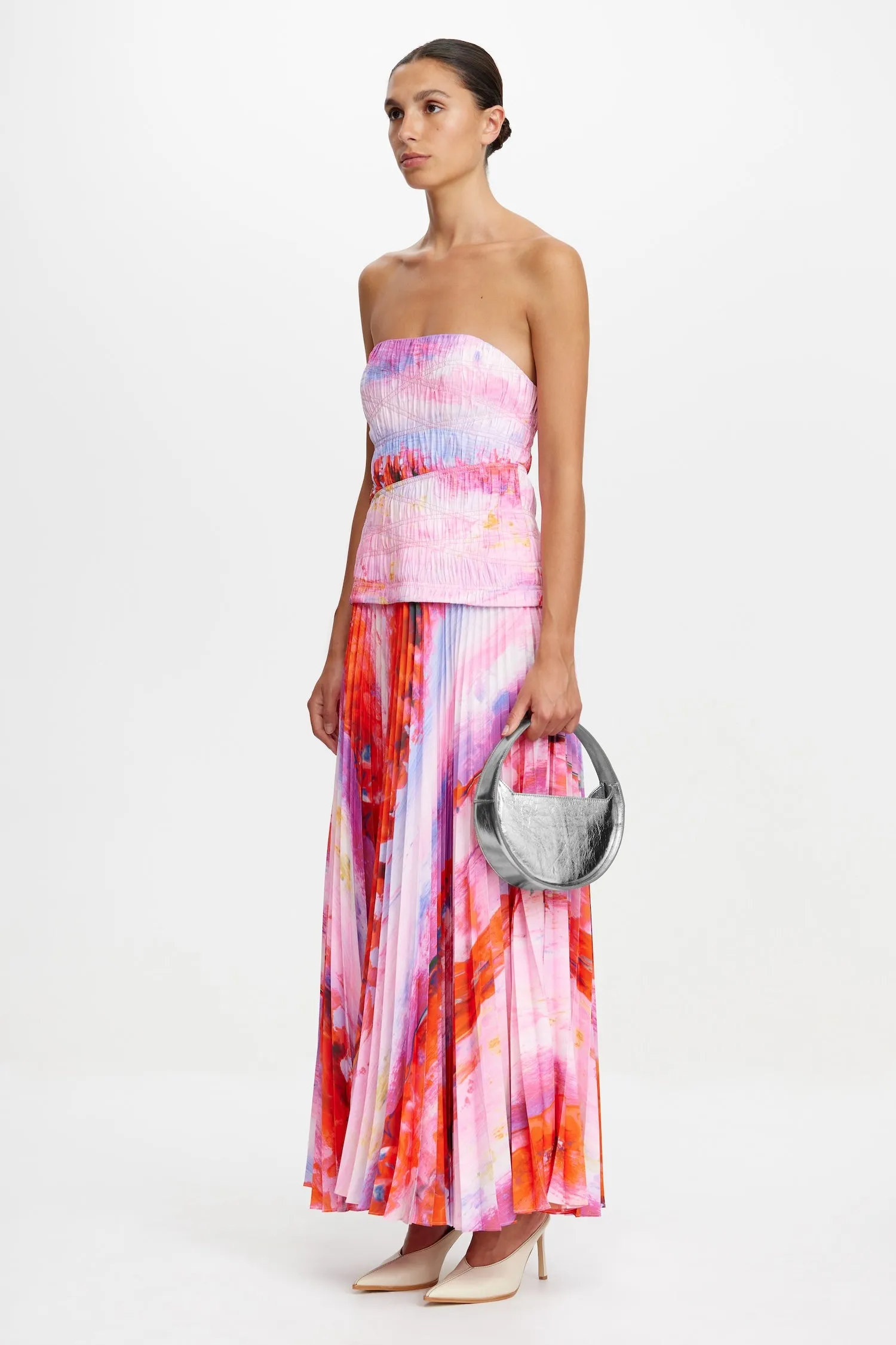 Luxury-Fabric ROCKLAND MIDI DRESS