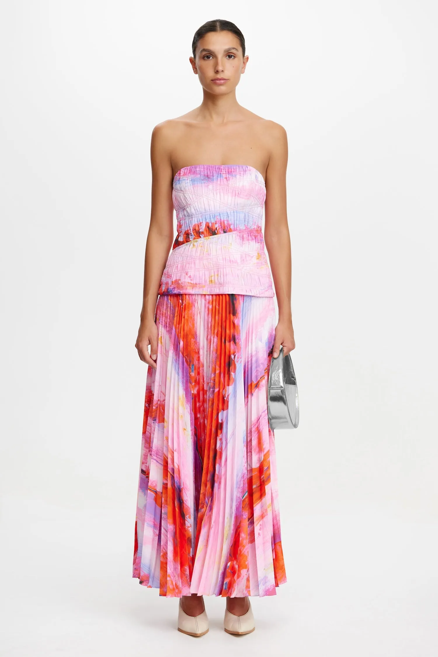 Easy Match BreathableLining ROCKLAND MIDI DRESS