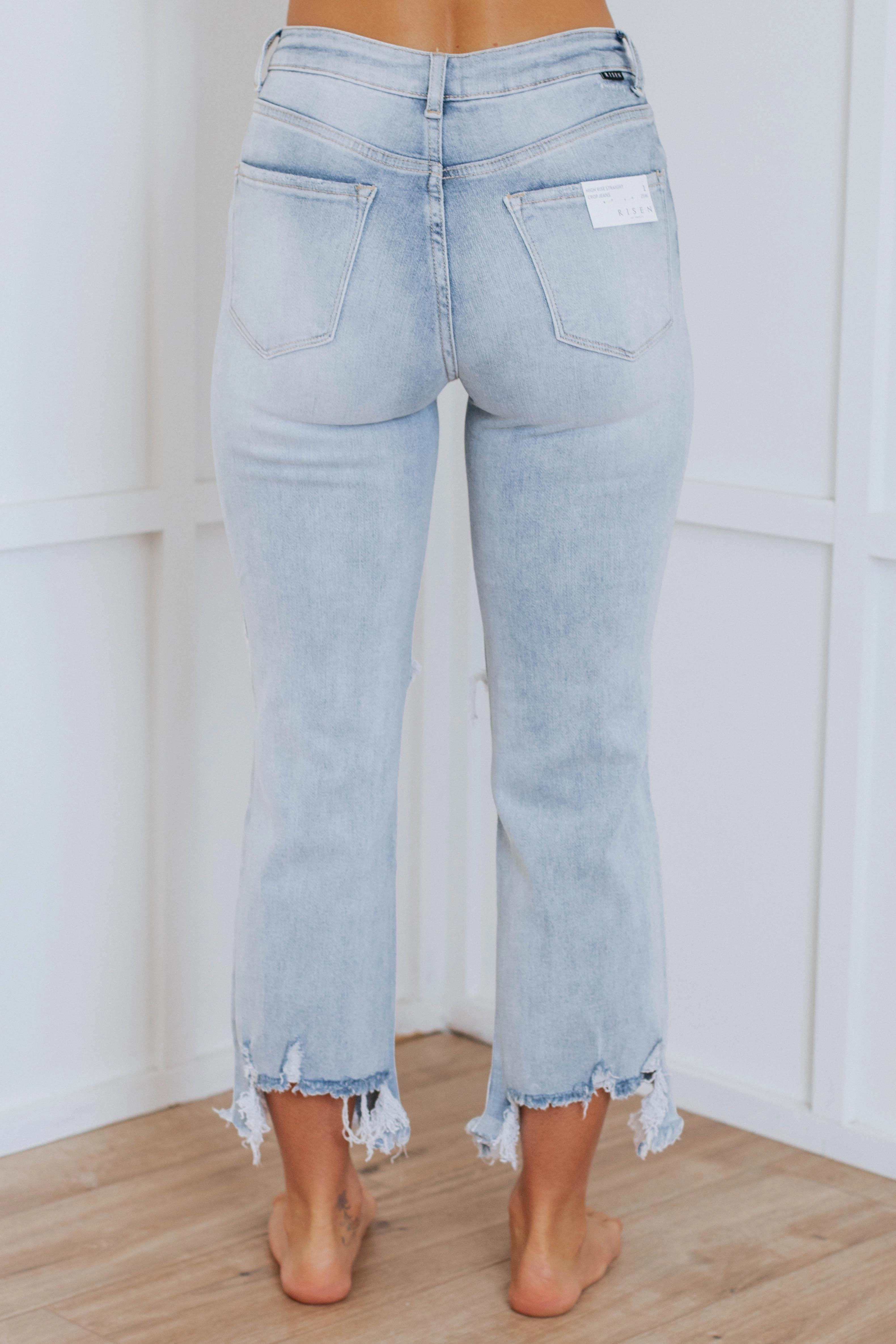 Relaxed Style Smart Casual Minimalist Style Rudy Risen Jeans - Light Wash