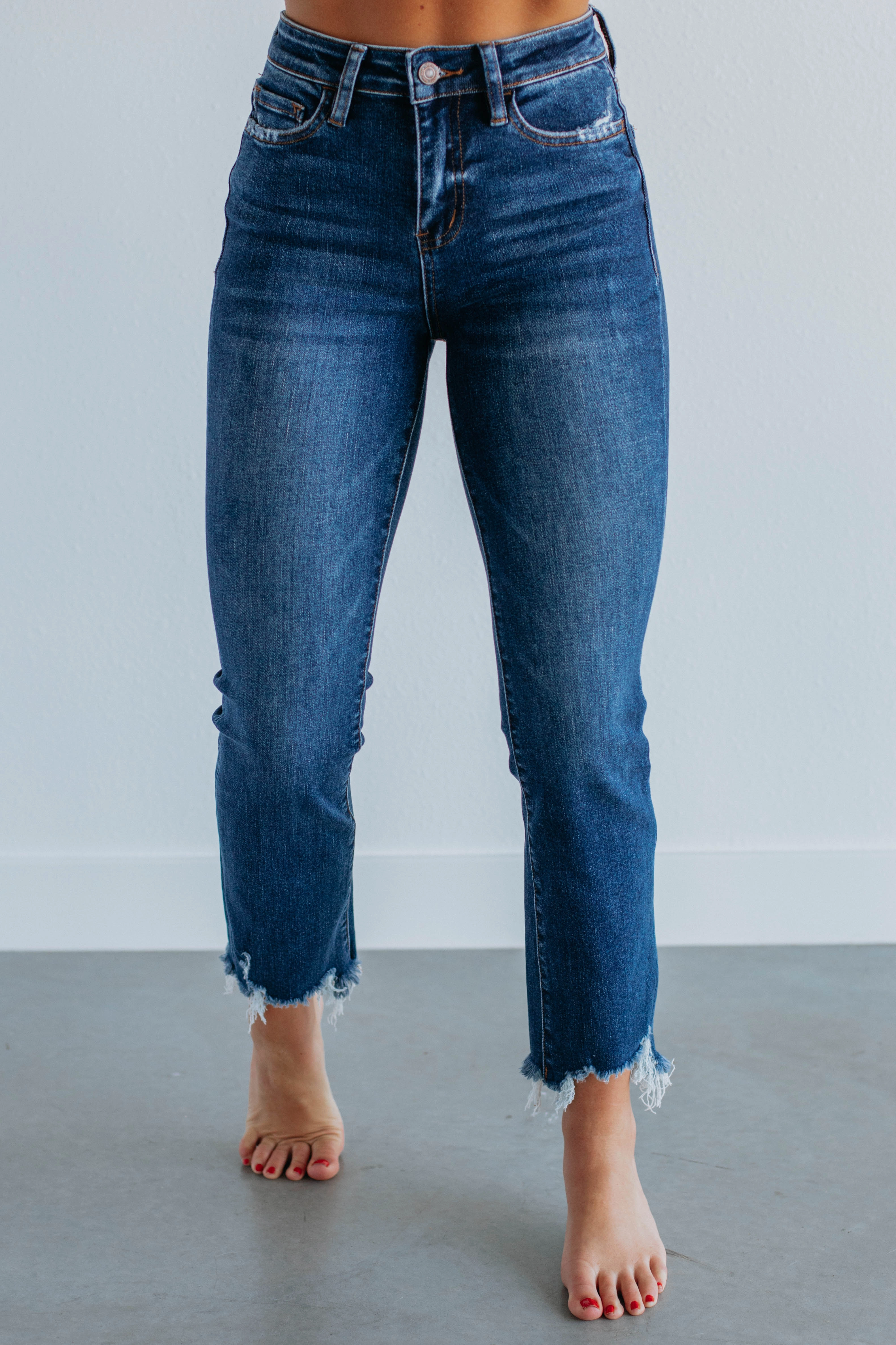 Plain Favorite Bella Vervet Jeans - Dark Wash