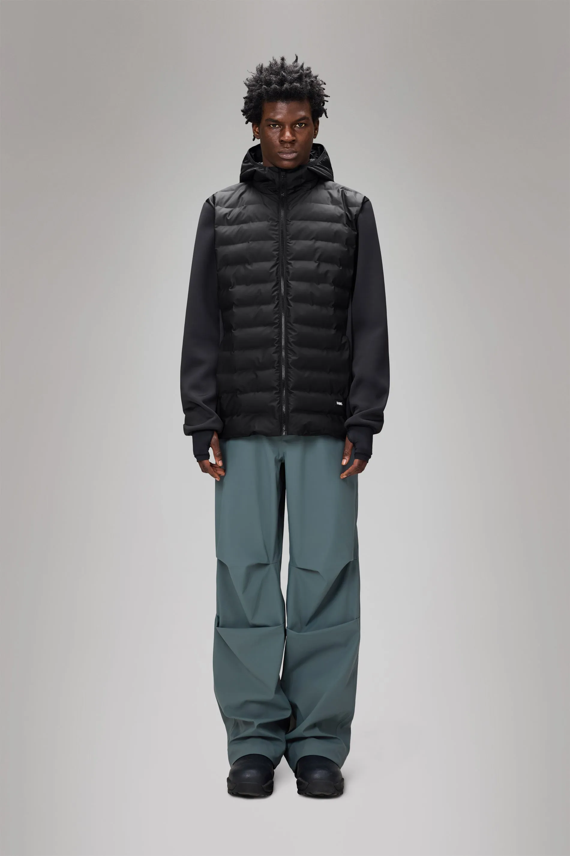 Non Irritating Tags Safi Fleece Hybrid Jacket