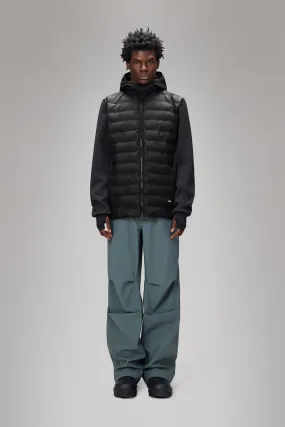 Polished Casual Modern Utility Safi Fleece Hybrid Jacket