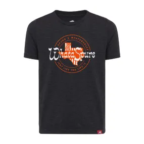 San Antonio Spurs Youth Whataburger WhataSpurs Charcoal Tee QuickDry Technology