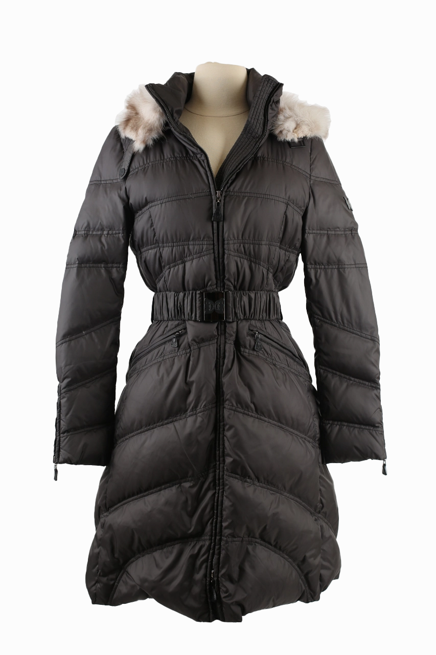 Long down Puffer Coat Temperature Balancing Layer Elegant Styling
