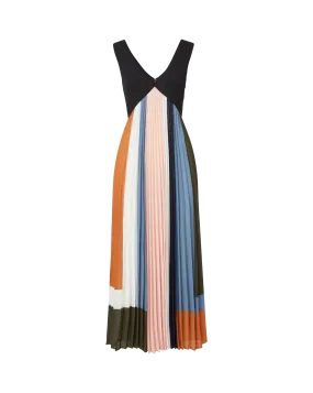 Comfortable fit for outings Nelly Pleated Maxi Dress