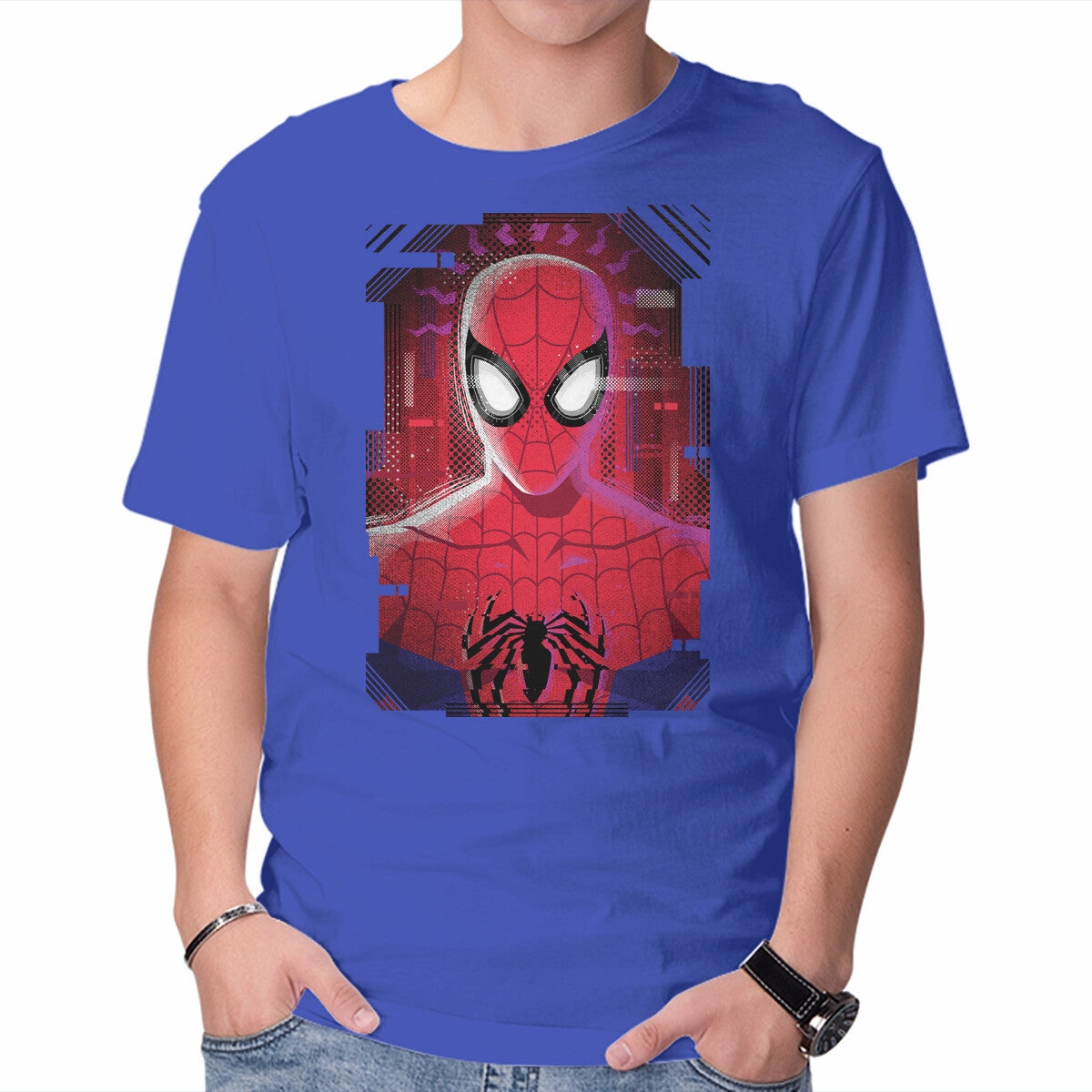 Day-to-Night Look Spider Glitch