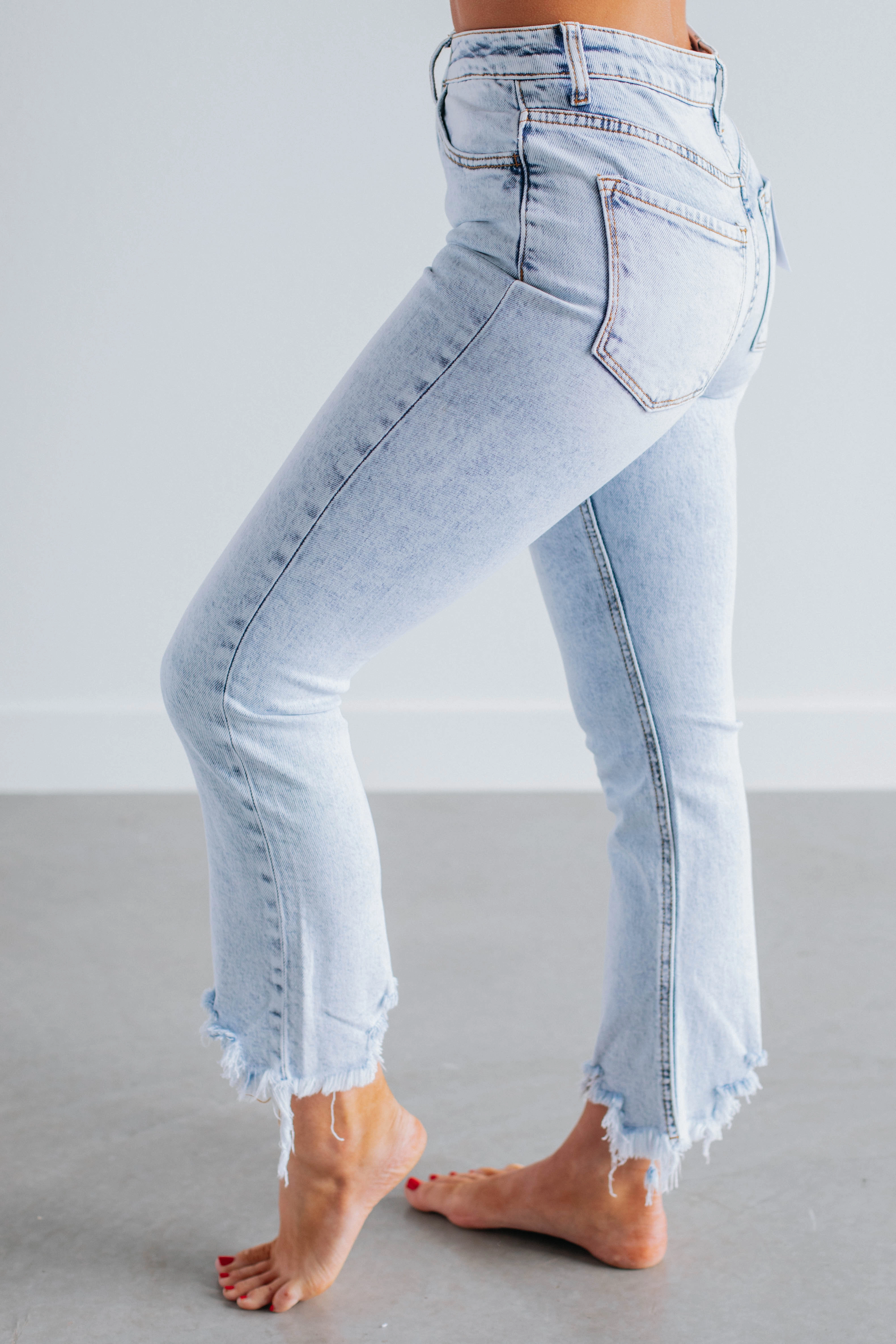 Selena Vervet Jeans Relaxed Style Neutral Urban Style