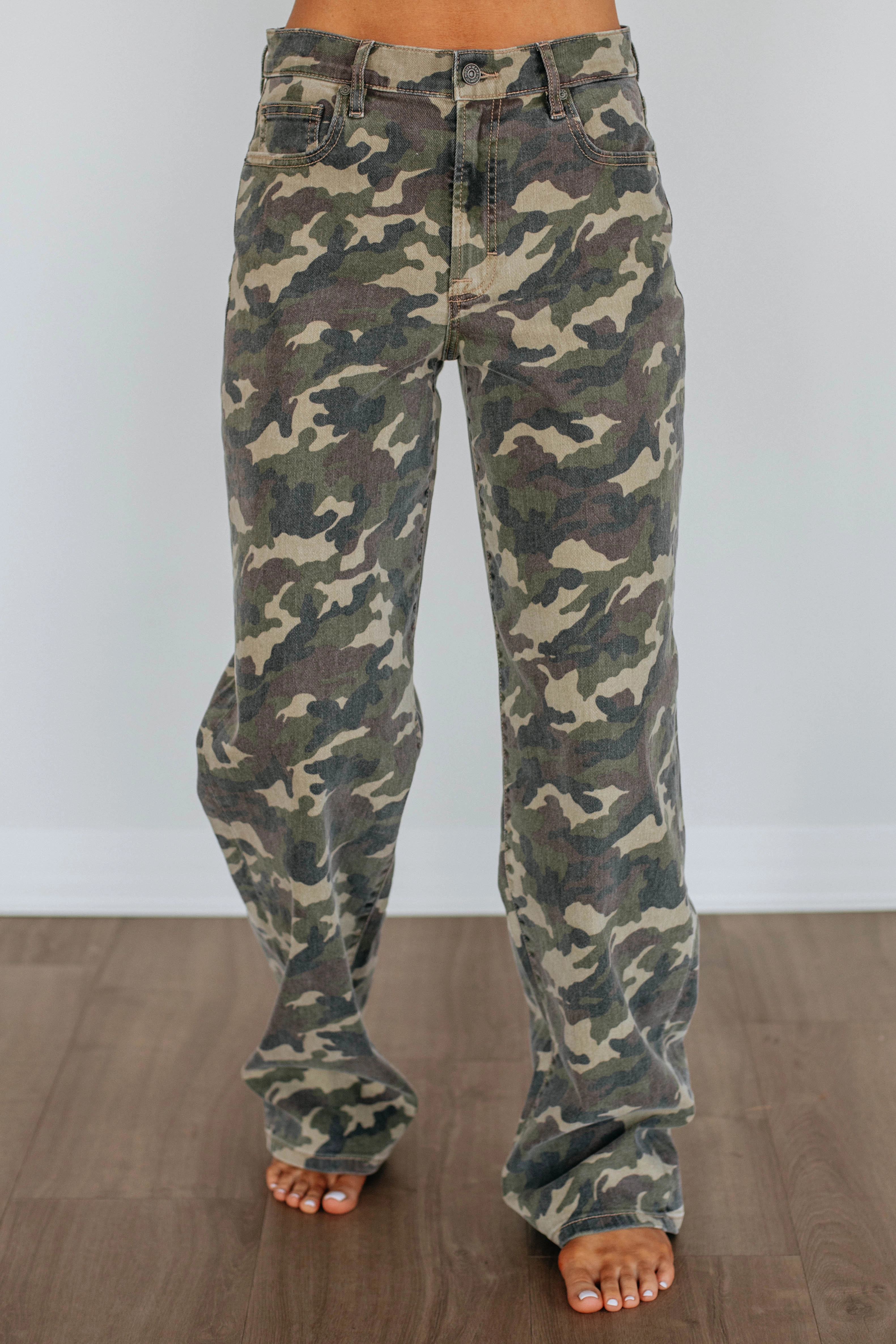 Effortless Clothing Alyx Hidden Jeans - Camouflage