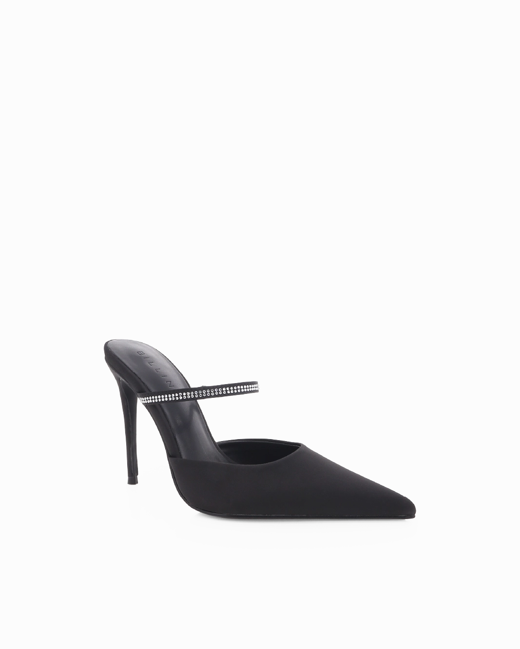 GIANELLA - BLACK SATIN Music Show Smart Boots