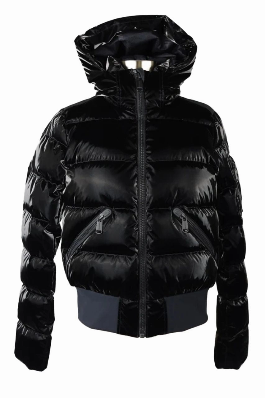Travel Functional Wear Short Glossy Puffer Jacket