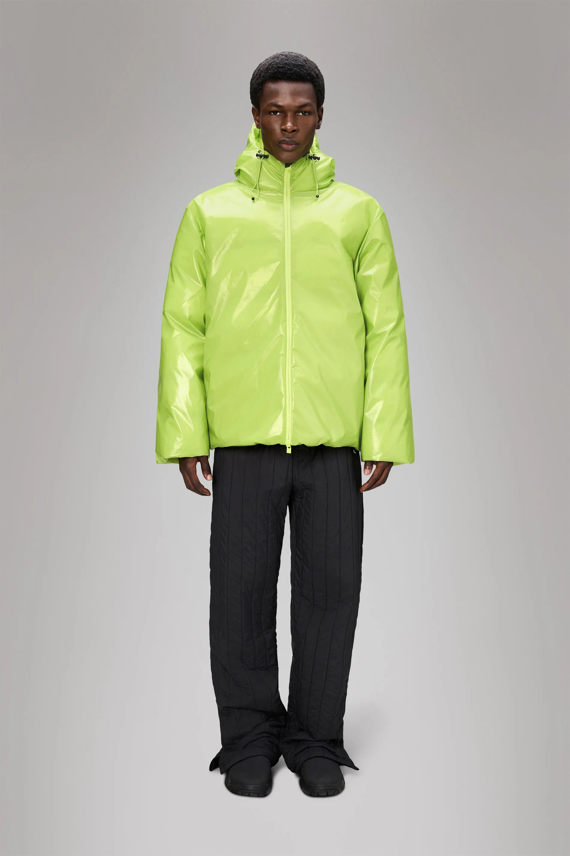 Sibu Vision Puffer Jacket Elastic Hem Adjustment