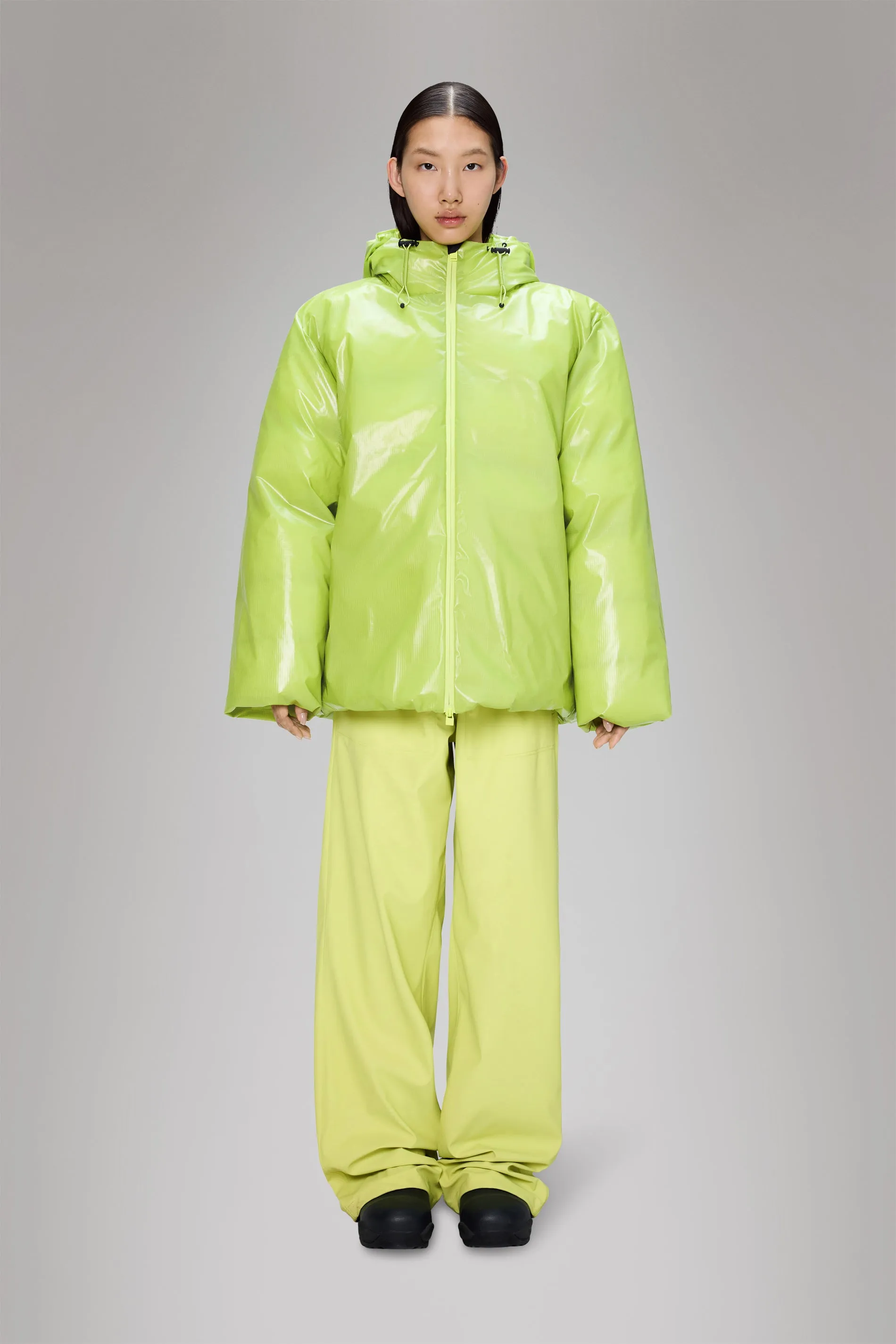 Sibu Vision Puffer Jacket Rugged Style Abrasion Proof Shoulders