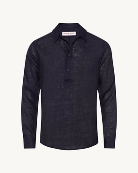 Percy Linen Regular Fit Adjustable Cuffs