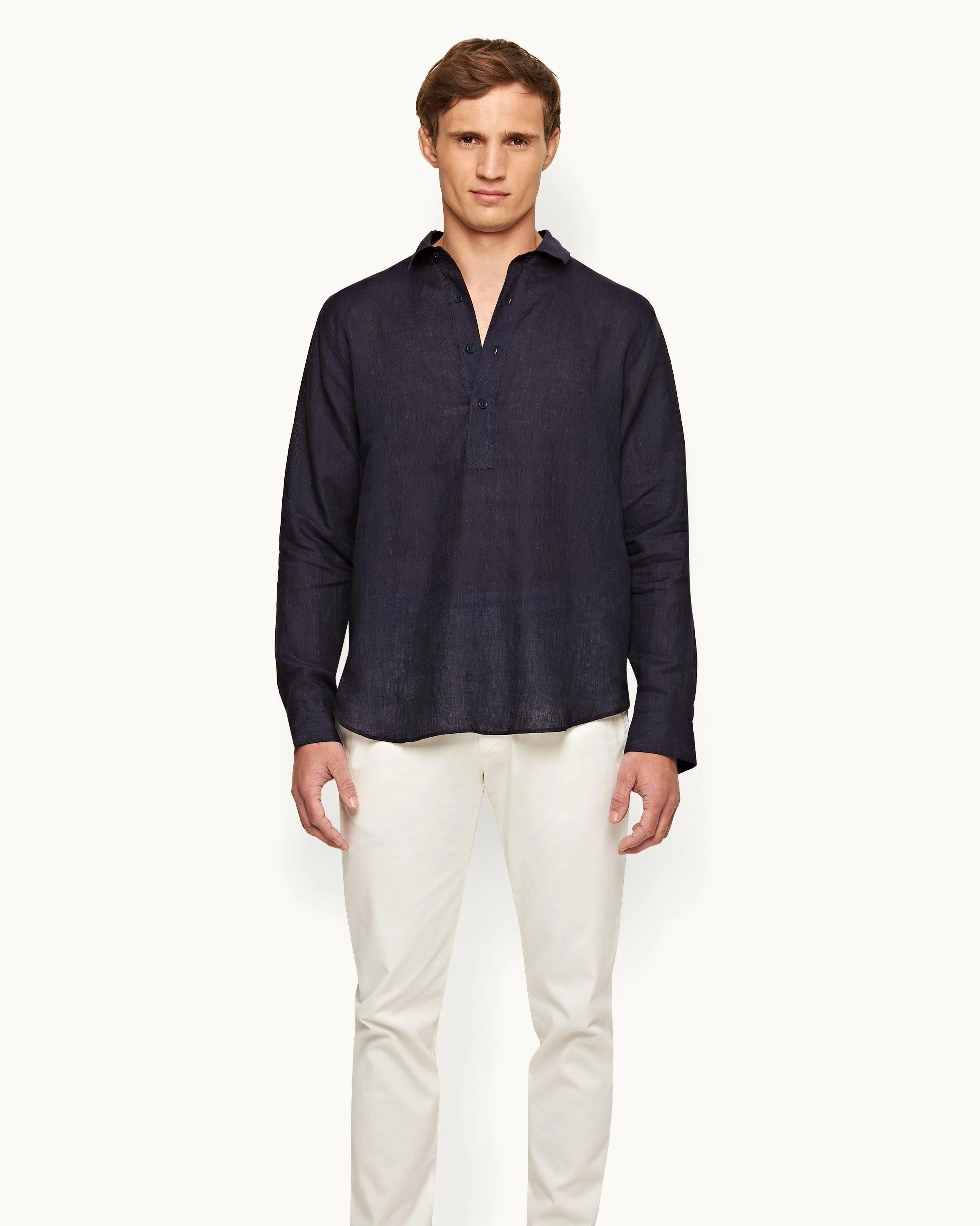 Percy Linen Smooth Finish